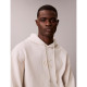 Calvin Klein Ανδρικό φούτερ Fleece Monogram Logo Patch Relaxed Hoodie